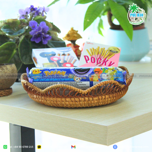 PRODUCTO SUPERIOR Bandejas ecológicas de ratán para un espacio de vida simple, elegante y organizado en casa o en la oficina - Product Image 6