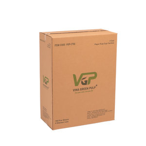 S varios tamaños logotipo impresión papel corrugado embalaje de cartón al por mayor de Vietnam proveedor con logotipo adhesivo personalizado - Product Image 5