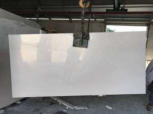 Marbre blanc cristal Plancher en marbre blanc laiteux Carrelage en marbre albâtre Dalle de pierre du Vietnam Haute qualité - Product Image 3