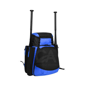 Sac de baseball avec poignée télescopique Poches pour accessoires Sac de roue de baseball portable Heavy Duty - Product Image 2