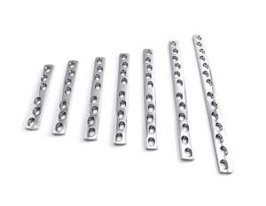 Instrumentos quirúrgicos ortopédicos Amplia placa DCP 25 piezas con tornillo de corteza de 4,5mm 100 piezas Juego de instrumentos veterinarios - Product Image 2