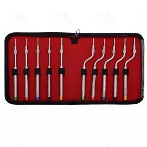 KyrenMed - Kit de 10 Osteótomos para Elevación de Seno Maxilar, Juego Recto, Instrumentos Quirúrgicos Cóncavos, Certificación CE Clase I - Product Image 6