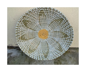 Mimbre para colgar en la pared de algas marinas ecológicas para diseño de interiores, colgante de pared de algas marinas hecho a mano sostenible de Vietnam - Product Image 4