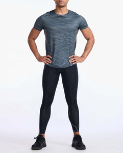 Camiseta Deportiva Personalizada para Hombre, Ecológica, Antiarrugas, de Secado Rápido, Transpirable, para Entrenamiento, Manga Corta, Ajuste Regular - Product Image 3