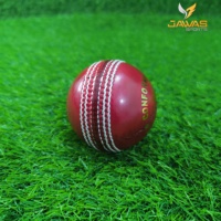 Balle de cricket rouge haute performance, durable, cousue à la main, pour l'entraînement au cricket, balle dure de qualité standard internationale