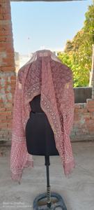 Very Traditional Hand Made Block Printed Dupatta Women Wear <b>Head</b> <b>Cover</b> Temple Wear Dupatta Wholesale Low Price Are Dupatta - Product Image 4