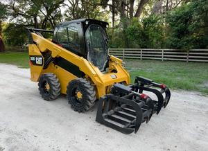 Livraison gratuite Chargeuse compacte Caterpillar 262D 75 ch 3 tonnes homologuée CE EPA avec chargeur frontal et accessoire de chargeuse compacte - Product Image 4