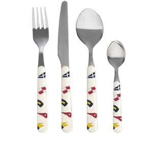 Poignée de perle colorée cuillère de service alimentaire fourchette cuillère fourchette ensemble de couverts Table à manger haute demande poignée en métal ensemble de couverts - Product Image 6