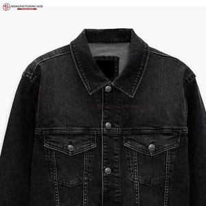 Oversized Denim <b>Jacket</b> For Men Breathable <b>Winter</b> Season Wholesale <b>Cheap</b> Prices Plus Size Denim <b>Jackets</b> For Man - Product Image 2