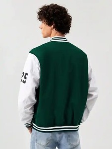 2025 moda de alta calidad para hombres patrón de letras College Base Ball chaqueta para hombres para invierno Casual para uso diario para ropa de invierno - Product Image 2
