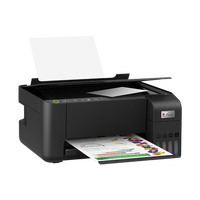Imprimante Jet d'Encre EcoTank L3258 WIFI USB Impression Numérisation Copie Couleur Réservoir Intégré Tout-en-Un pour Petit Bureau et Domicile