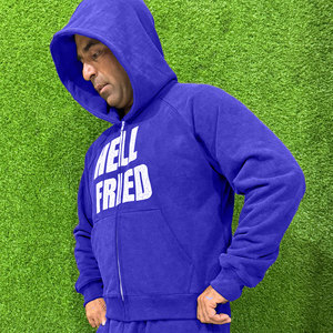 Conjunto Deportivo de Invierno de 2 Piezas con Capucha, 100% Algodón, Unisex, Calidad Premium, con Logotipo Estampado Informal, Venta al Por Mayor - Product Image 5