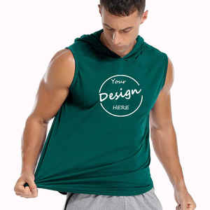 Mode hommes personnalisé imprimé Hip Hop débardeur doux coton Poly ODM impression tenue décontracté hommes sans manches t-shirt pour l'été Style - Product Image 4