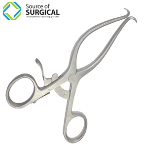 High Quality Source of Surgical Deep Galpi Retractor Instrument Set SOS-328436 Manual Stainless Steel Sharp Prongs Hospital Use - Product Image 2