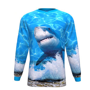 Sweats à capuche de chemise de pêche UV personnalisés avec impression de logo numérique vêtements de pêche - Product Image 1