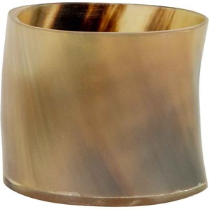 Portavelas de Cuerno de Oveja Natural Hecho a Mano, Acabado Pulido Crudo Listo para Tallar, Decoración Rústica, Estilo Religioso Animal - Product Image 6