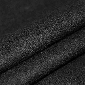 Vente en gros de vestes de moto en toile noire pour hommes de la meilleure qualité, rayures jaunes, col rabattu, fermeture à glissière, hiver chauffé - Product Image 5