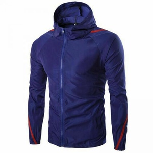 Chaqueta Deportiva Impermeable y Transpirable para Hombre, con Capucha, Cortavientos, para Gimnasio, Entrenamiento, Running - Product Image 2