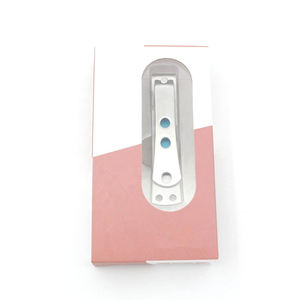 Coupe-ongles en acier inoxydable argenté et durable personnalisable OEM Coupe-ongles lavable pour bébé - Product Image 6