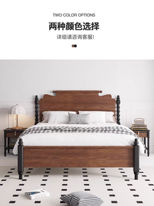 High Quality Wooden Bedroom <b>Beds</b> Modern Simple <b>Bed</b> <b>Frame</b> <b>Platform</b> <b>Bed</b> Bedroom Furniture Multiple Sizes - Product Image 4