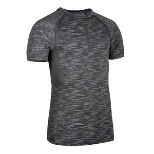T-shirt en tissu de coton pour hommes sur mesure léger à manches courtes Fitness Gym Musculation Tee Plus Size Loose Style - Product Image 4