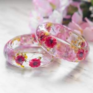 ACERCA DE Joyería fina Pulseras y brazaletes finos Cadena fina Pulseras de eslabones Resina acrílica Flor Brazalete Pulsera Joyería para - Product Image 5