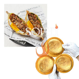 Machine à hamburger OVNI avec timbre personnalisé Moule personnalisé Presse à panini Machine à hamburger scellée avec des idées de petites entreprises - Product Image 3