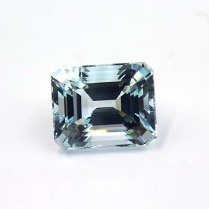 Piedra preciosa facetada cortada Octágono aguamarina azul natural 41.00Cts para la fabricación de joyas - Product Image 6