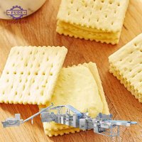 Machine de boulangerie industrielle multifonctionnelle SINOFUDE, ligne de production automatique de craquelins, de biscuits durs et de biscuits mous
