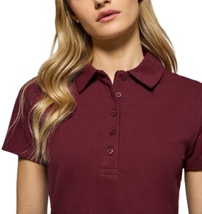 2025 nouvelle tendance meilleure qualité femmes polos Logo personnalisé confortable vêtements de Fitness femmes polo décontracté - Product Image 6