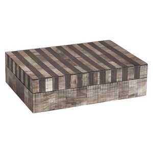 Boîtes de vadrouille en résine fabriquées à la main avec incrustation Boîtes de rangement en résine personnalisées pour la décoration intérieure et le rangement élégant au bureau - Product Image 1