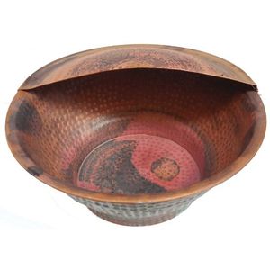 Bol en cuivre pur fabriqué à la main de bonne qualité pour la cuisine et la vaisselle, prix de gros d'Inde - Product Image 1