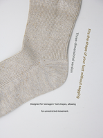 Chaussettes pour enfants en chanvre, confortables, respirantes, à séchage rapide, anti-transpiration, anti-odeur, antibactériennes, déodorantes