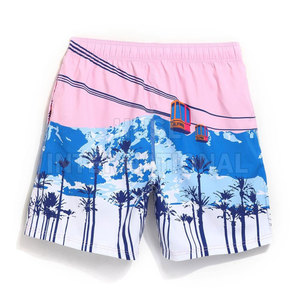 Shorts en toile sublimée de haute qualité pour hommes 2024, taille élastique, séchage rapide, motif uni unique, coupe oversize, style hip-hop, double face - Product Image 2