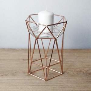 New Style Geometric Shape Wedding Decorative <b>Candle</b> <b>Holder</b> With Wholesale Prices Customized Size <b>Candle</b> <b>Holder</b> in Gold Finished - Product Image 3