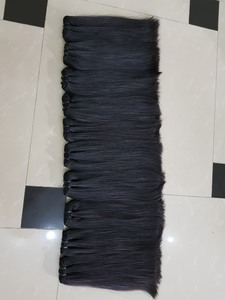 Extensions de cheveux humains bruts vierges vietnamiens Remy, super doublement étirés, trame droite, meilleure qualité, cheveux naturels noirs - Product Image 5