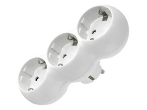Conector múltiple TTL de triple redondeo (Electro DH 36.049/3) - Product Image 1