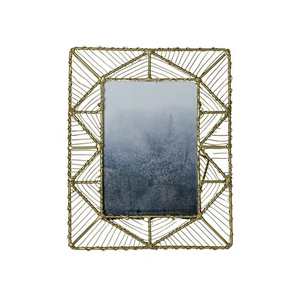 Cadre photo en métal argenté de la meilleure qualité pour la chambre à coucher Cadre photo unique pour table d'appoint - Product Image 4