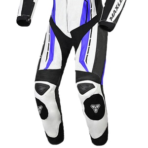 Chaqueta Deportiva de Cuero para Motociclismo, para Hombre, de Manga Larga, Impermeable, Reflectante, con Certificación CE, Resistente al Viento, para Todas las Estaciones - Product Image 5