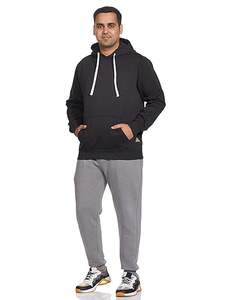 Sudaderas con capucha de algodón personalizadas para hombre con hombros caídos, jersey liso de peso pesado OEM para hombre, Sudadera con capucha de gran tamaño en blanco para hombre, 100% algodón - Product Image 6