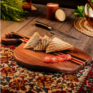 Planche à découper pour fromage NordCraft, style scandinave, en bois anglais, fabriquée à la main, écologique, résistante au lave-vaisselle, légère - Product Image 3