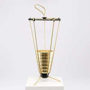 Dark Green <b>Umbrella</b> Vase <b>Stand</b> Durable <b>Metal</b> Indoor/Lobby Home Decoration Custom Size Powder Coated Rain Gear - Product Image 5