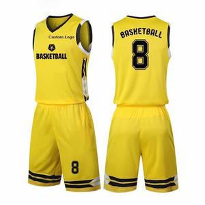 Ensemble d'uniformes de basketball pour adultes, imprimé, respirant, grande taille, tissu léger pour les équipes scolaires et de club, ensembles 2025, vente chaude - Product Image 3