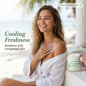 <span class=keywords><strong>Gommage</strong></span> corporel OEM Coco Citron Menthe au sel marin, exfoliant pour peaux grasses et mixtes, vente en gros 250g, marque privée - Product Image 5