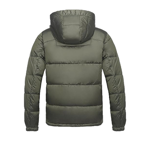 Servicio OEM La mayoría de las tendencias Chaqueta acolchada para hombre con logotipo personalizado Chaqueta larga para mantener el calor Chaquetas de invierno - Product Image 2