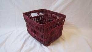 Cestas de Jacinto de Agua Tejidas a Mano, Ecológicas y Económicas, con Asa Cómoda, Estilo Vintage, Multifuncionales para Dormitorio - Product Image 3