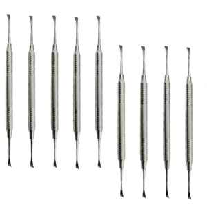 Juego de 10 herramientas de diagnóstico Mango hueco Diente Tarter Escalador izquierdo Instrumentos ortopédicos de acero inoxidable CE Aprobado Manual Clase I - Product Image 3