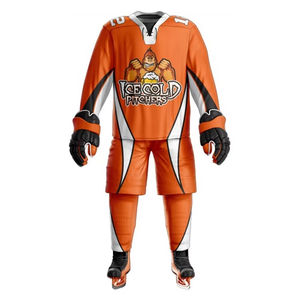 Uniforme de hockey sur glace adulte confortable Nouveaux vêtements de sport avec style de jeu d'impression par sublimation - Product Image 1
