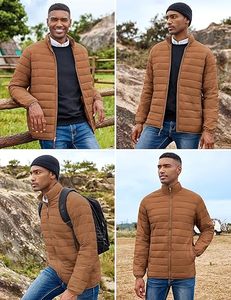 Puffer <b>Jacket</b> <b>Men</b> 2025 Warm Waterproof Lightweight Insulated Winter Outerwear OEM Fashion Streetwear Bulk Supplier - Product Image 5