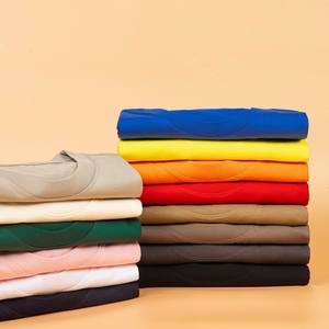 Camiseta de algodón de 300g/m2 para hombre y mujer, tejido de punto transpirable, estampado de seda, personalizado, venta al por mayor - Product Image 1